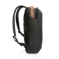 Vue Sac à dos ordinateur two tone deluxe Impact AWARE™ 300D de couleur noir| Krokrodeal