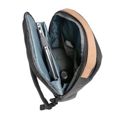 Vue Sac à dos ordinateur two tone deluxe Impact AWARE™ 300D de couleur noir| Krokrodeal