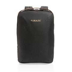 Vue Sac à dos ordinateur two tone deluxe Impact AWARE™ 300D de couleur noir| Krokrodeal