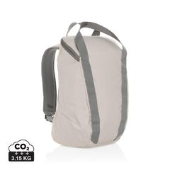 Vue Sac à dos pour ordinateur 14'' en rPET AWARE™ Sienna de couleur beige| Krokrodeal