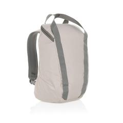 Vue Sac à dos pour ordinateur 14'' en rPET AWARE™ Sienna de couleur beige| Krokrodeal