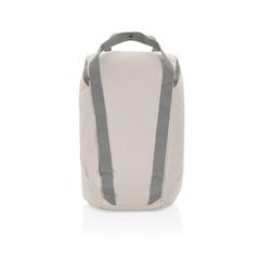 Vue Sac à dos pour ordinateur 14'' en rPET AWARE™ Sienna de couleur beige| Krokrodeal
