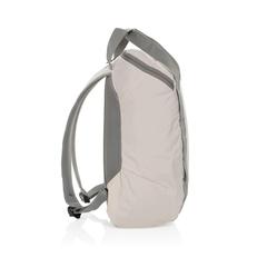 Vue Sac à dos pour ordinateur 14'' en rPET AWARE™ Sienna de couleur beige| Krokrodeal