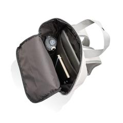 Vue Sac à dos pour ordinateur 14'' en rPET AWARE™ Sienna de couleur beige| Krokrodeal