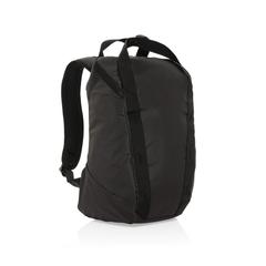 Vue Sac à dos pour ordinateur 14'' en rPET AWARE™ Sienna de couleur noir| Krokrodeal