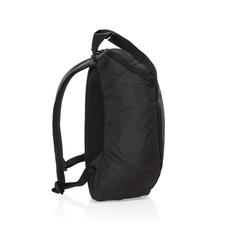 Vue Sac à dos pour ordinateur 14'' en rPET AWARE™ Sienna de couleur noir| Krokrodeal
