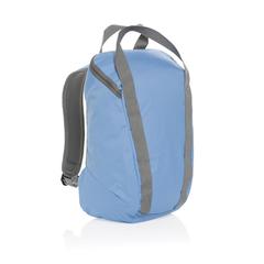 Vue Sac à dos pour ordinateur 14'' en rPET AWARE™ Sienna de couleur bleu| Krokrodeal