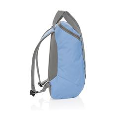 Vue Sac à dos pour ordinateur 14'' en rPET AWARE™ Sienna de couleur bleu| Krokrodeal