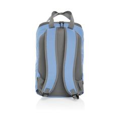 Vue Sac à dos pour ordinateur 14'' en rPET AWARE™ Sienna de couleur bleu| Krokrodeal