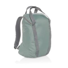 Vue Sac à dos pour ordinateur 14'' en rPET AWARE™ Sienna de couleur vert| Krokrodeal