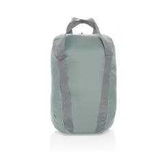 Vue Sac à dos pour ordinateur 14'' en rPET AWARE™ Sienna de couleur vert| Krokrodeal