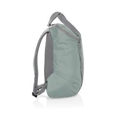 Vue Sac à dos pour ordinateur 14'' en rPET AWARE™ Sienna de couleur vert| Krokrodeal