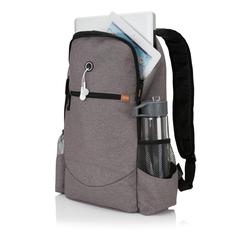 Vue Sac à dos double ton Fashion sans PVC de couleur gris| Krokrodeal