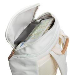 Vue Sac à dos ordinateur Impact AWARE™ en toile 16oz recyclé de couleur blanc| Krokrodeal