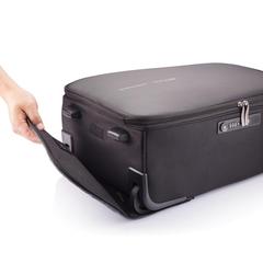 Vue Sac à dos trolley Bobby de couleur noir| Krokrodeal