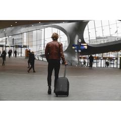 Vue Sac à dos trolley Bobby de couleur noir| Krokrodeal