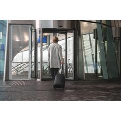 Vue Sac à dos trolley Bobby de couleur noir| Krokrodeal