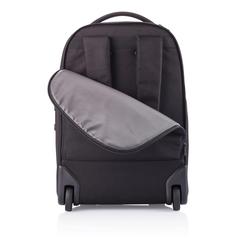 Vue Sac à dos trolley Bobby de couleur noir| Krokrodeal
