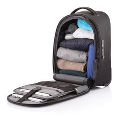 Vue Sac à dos trolley Bobby de couleur noir| Krokrodeal