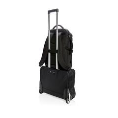 Vue Sac à dos week-end XXL Swiss Peak AWARE™ de couleur noir| Krokrodeal