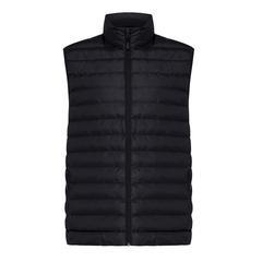 Vue Bodywarmer homme en polyester recyclé Iqoniq Meru de couleur noir| Krokrodeal