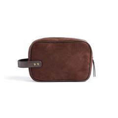 Vue VINGA Trousse de toilette Hunton de couleur marron| Krokrodeal