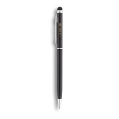 Vue Stylo-stylet fin en métal de couleur noir| Krokrodeal