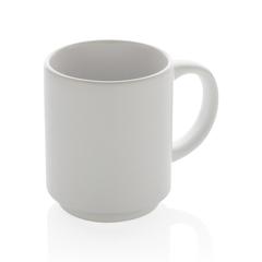 Vue Mug en céramique empilable de couleur blanc| Krokrodeal