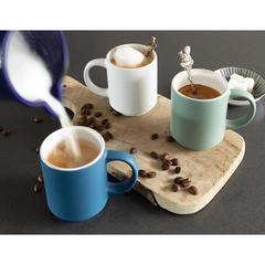Vue Mug en céramique empilable de couleur blanc| Krokrodeal