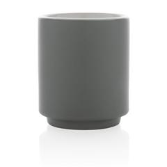 Vue Mug en céramique empilable de couleur gris| Krokrodeal
