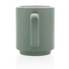 Vue Mug en céramique empilable de couleur vert| Krokrodeal