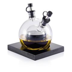 Vue Set huile et vinaigre Orbit de couleur noir| Krokrodeal