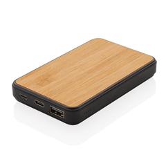 Vue Batterie de secours 5000mAh en plastique recyclé et RCS de couleur marron| Krokrodeal