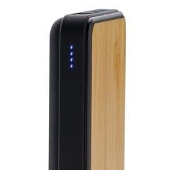 Vue Batterie de secours 5000mAh en plastique recyclé et RCS de couleur marron| Krokrodeal