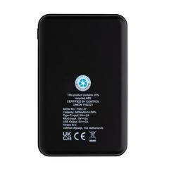 Vue Batterie de secours 5000mAh en plastique recyclé et RCS de couleur marron| Krokrodeal