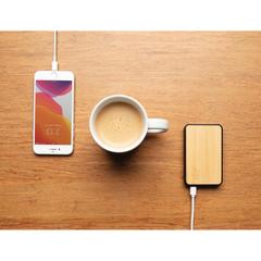 Vue Batterie de secours 5000mAh en plastique recyclé et RCS de couleur marron| Krokrodeal