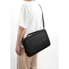 Vue Sacoche pour ordinateur portable 14" XD Design de couleur noir| Krokrodeal