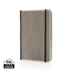 Carnet A5 couverture imprimé bois Treeline publicitaire pas cher