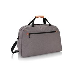 Vue Sac de voyage double ton Fashion sans PVC de couleur gris| Krokrodeal