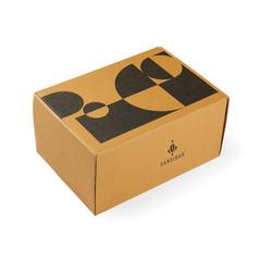 Vue VINGA Set de 4 serviettes Landro de couleur blanc| Krokrodeal