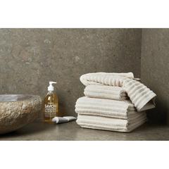 Vue VINGA Set de 4 serviettes Landro de couleur blanc| Krokrodeal