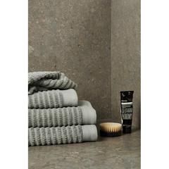 Vue VINGA Set de 4 serviettes Landro de couleur vert| Krokrodeal