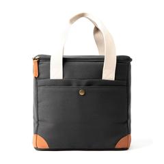 Vue Sac isotherme en rPET VINGA Sloane de couleur gris| Krokrodeal