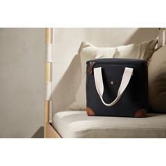 Vue Sac isotherme en rPET VINGA Sloane de couleur gris| Krokrodeal