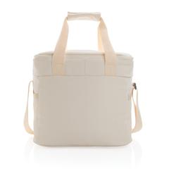 Vue Sac isotherme Impact AWARE™ en toile 16oz recyclé de couleur blanc| Krokrodeal