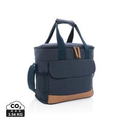 Vue Sac isotherme Impact AWARE™ en toile 16oz recyclé de couleur bleu| Krokrodeal