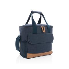 Vue Sac isotherme Impact AWARE™ en toile 16oz recyclé de couleur bleu| Krokrodeal