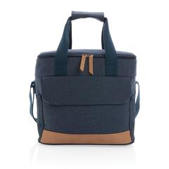 Vue Sac isotherme Impact AWARE™ en toile 16oz recyclé de couleur bleu| Krokrodeal