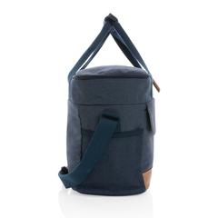 Vue Sac isotherme Impact AWARE™ en toile 16oz recyclé de couleur bleu| Krokrodeal