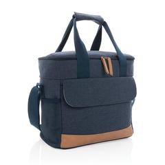Vue Sac isotherme Impact AWARE™ en toile 16oz recyclé de couleur bleu| Krokrodeal
